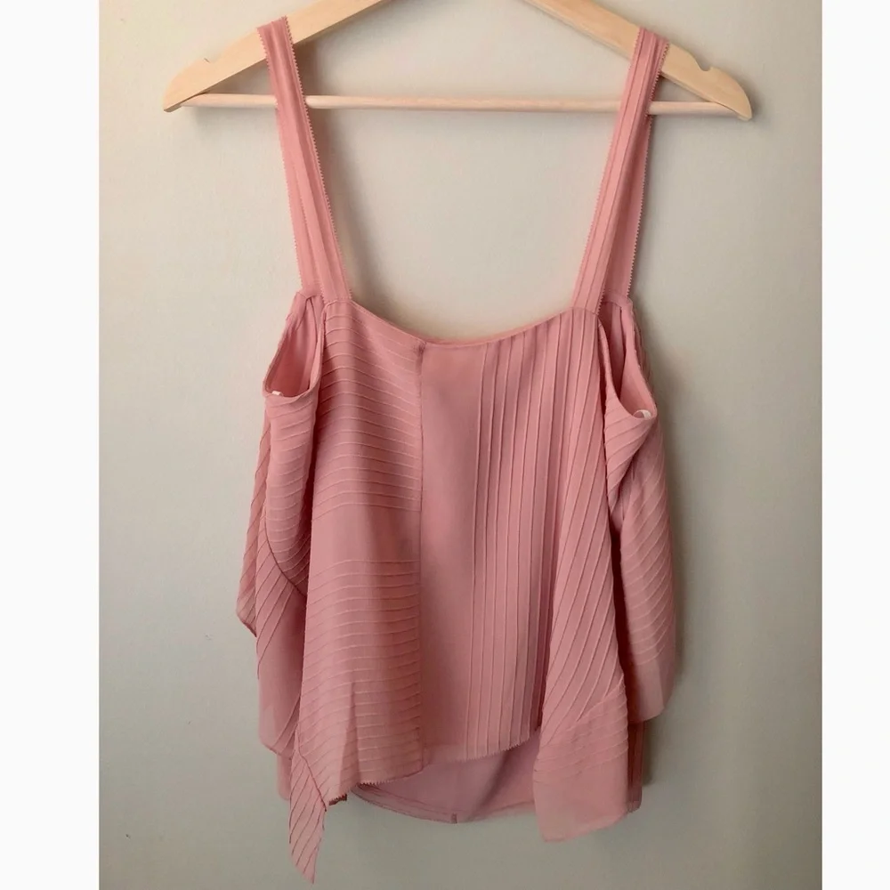 Tory Burch • 6 • 100% Silk Blush Light Pink Tank Top